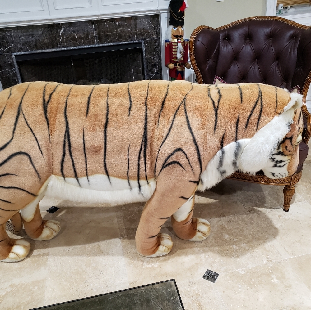 FAO Schwartz life size Tiger
